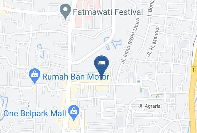 Jakarta Selatan - Tuju Wk Homes Syariah Maps
