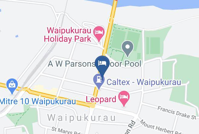 Central Hawke S Bay - Tuki Tuki Motel Maps