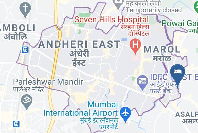 Tuliipstays Hotel Tuliip Residency Map