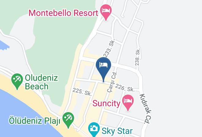 Fethiye - Tulip Hotel Maps