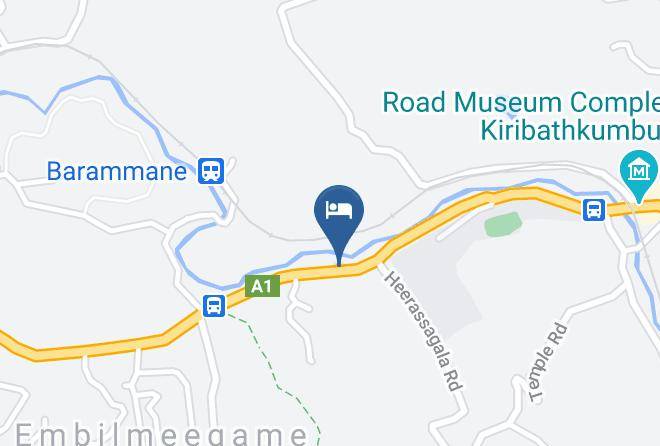 Kandy - Tulip Hotel Kiribathkumbura Maps