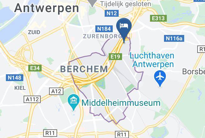 Antwerp - Tulip Inn Antwerpen Maps