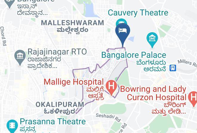 Bengaluru - Tulip Inn Bangalore Maps