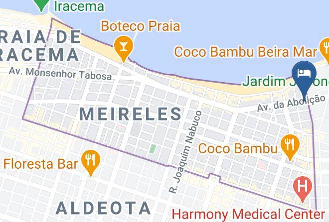 Fortaleza - Tulip Inn Fortaleza Maps