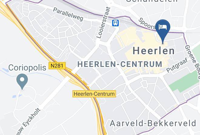 Tulip Inn Heerlen City Centre Map