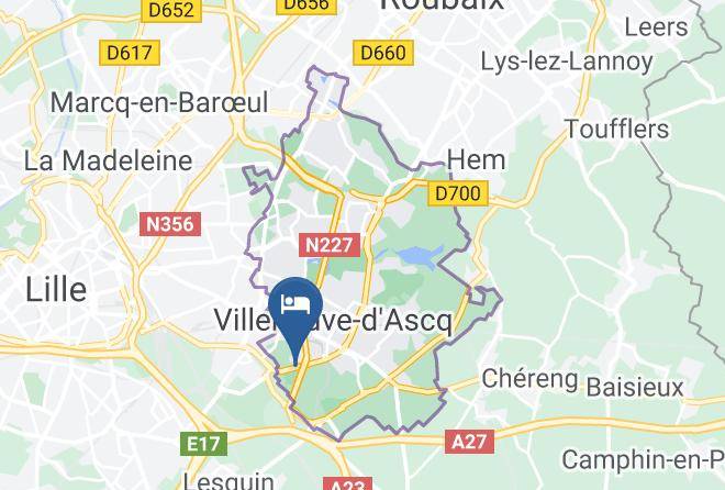 Nord - Residence Tulip Inn Lille Grand Stade Residence Maps