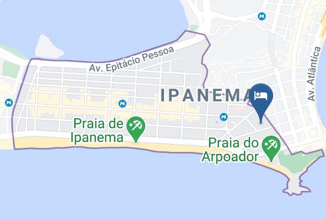 Rio De Janeiro Ipanema - Tulip Inn Rio De Janeiro Ipanema Maps