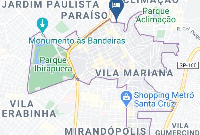 Sao Paulo Vila Mariana - Tulip Inn Sao Paulo Paulista Maps
