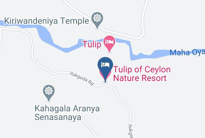 Ratnapura - Tulip Of Ceylon Nature Resort Maps