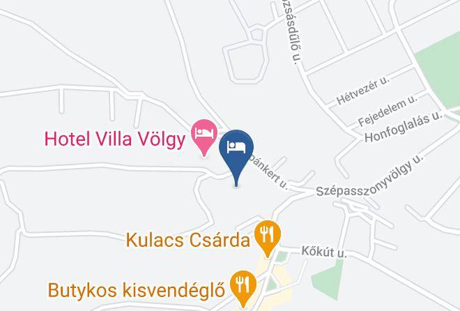 Eger - Tulipan Kemping Maps