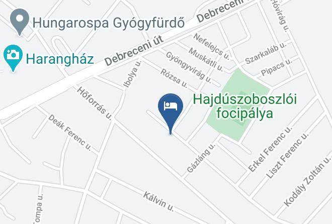 Tulipan Vendeghaz Map