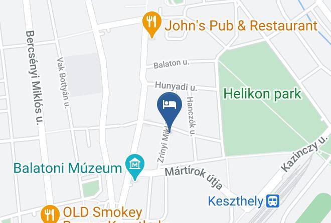 Tulipan Vendeghaz Keszthely Map