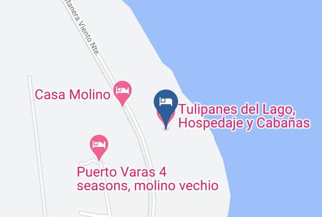 Llanquihue Province - Tulipanes Del Lago Hospedaje Y Cabanas Maps
