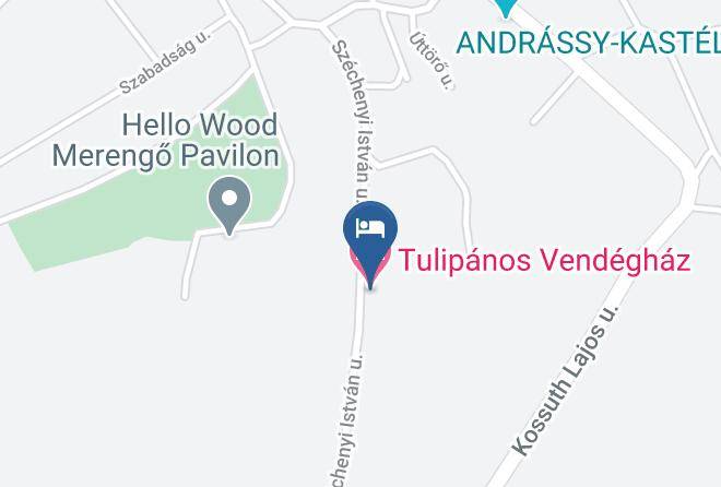 Monok - Tulipanos Vendeghaz Maps