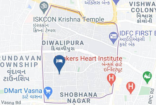 Vadodara - Tulips Bungalow Maps