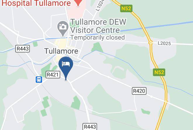 Tullamore Court Hotel Map