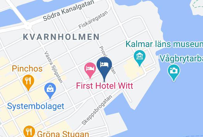Kalmar - Tullhamnens B&b Maps