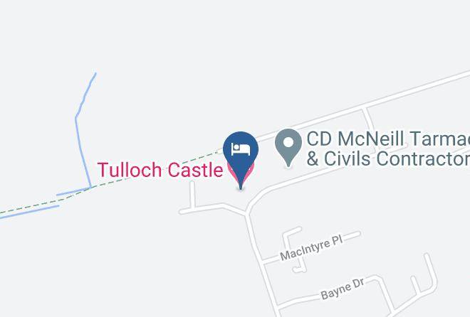 Tulloch Castle Hotel Map