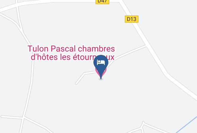 Cher - Tulon Pascal Chambres D'hotes Les Etourneaux Maps
