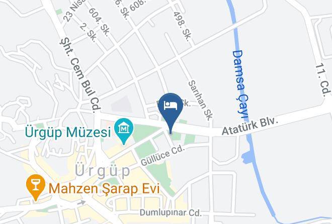 Urgup - Tulpar Hotel Urgup Maps