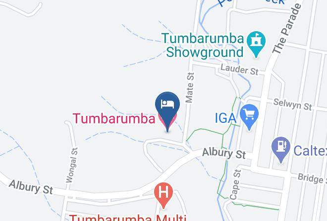 Tumbarumba Motel Map