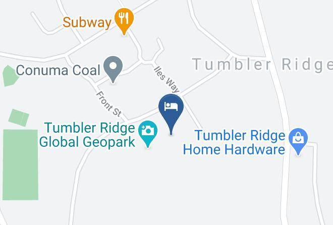 Peace River - Tumbler Ridge Inn Maps
