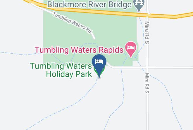 Tumbling Waters Holiday Park Map