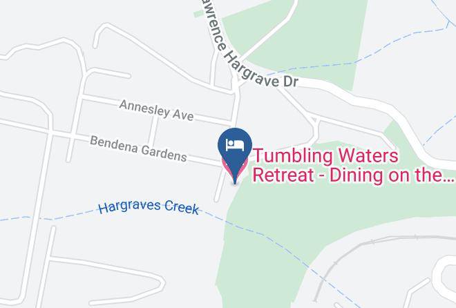 Wollongong - Tumbling Waters Retreat Dining On The Edge Boutique Weddings Day Spa Maps