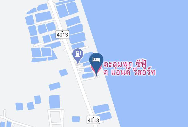 Amphoe Pak Phanang - Tumbuk Seafood And Resort Maps