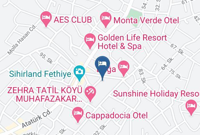 Fethiye - Tunacan Hotel Maps