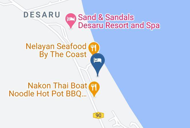 Tunamaya Beach & Spa Resort Desaru Coast Map - Johore - Kota Tinggi District
