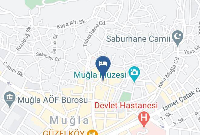 Mentese - Tuncer Otel Maps