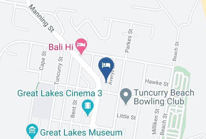 Mid Coast - Tuncurry Beach Motel Maps