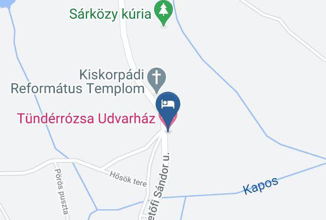 Kiskorpad - Tunderrozsa Udvarhaz Maps