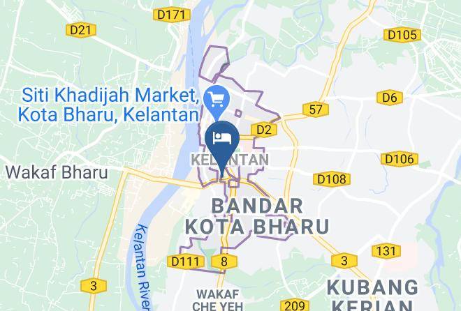 Kota Bharu - Tune Hotel Kota Bharu City Centre Maps