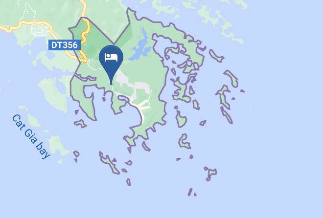 Cat Ba - Tung Thu Beach Bungalow Maps