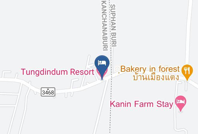 Amphoe Lao Khwan - Tungdindum Resort Maps
