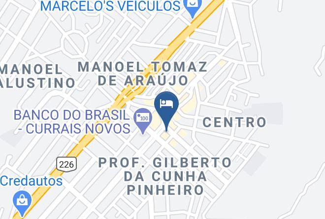 Currais Novos - Tungstenio Hotel Maps