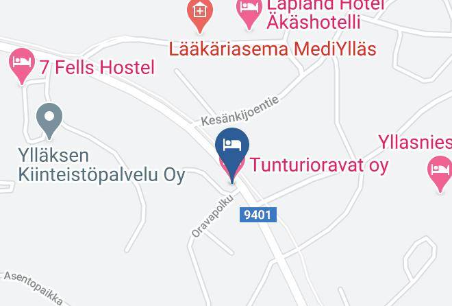 Kolari - Tunturioravat Maps