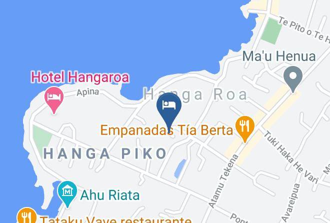 Easter Island - Tupa Hotel Maps