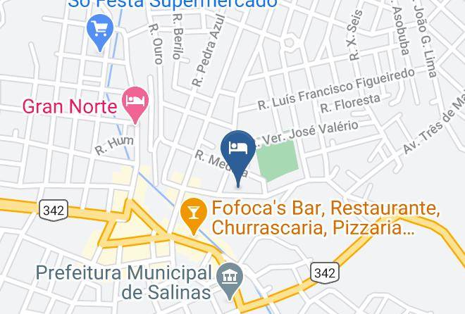 Salinas - Tupa's Hotel E Restaurante Maps