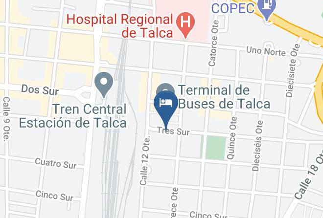 Talca Province - Tur Hotel Express Talca Maps