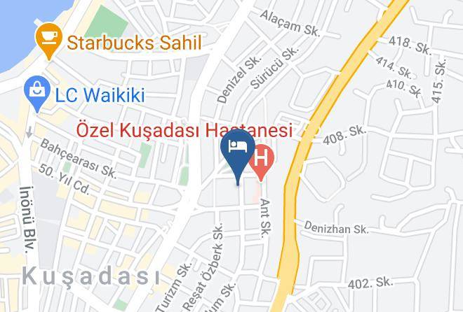 Kusadasi - Tur Hotel Maps