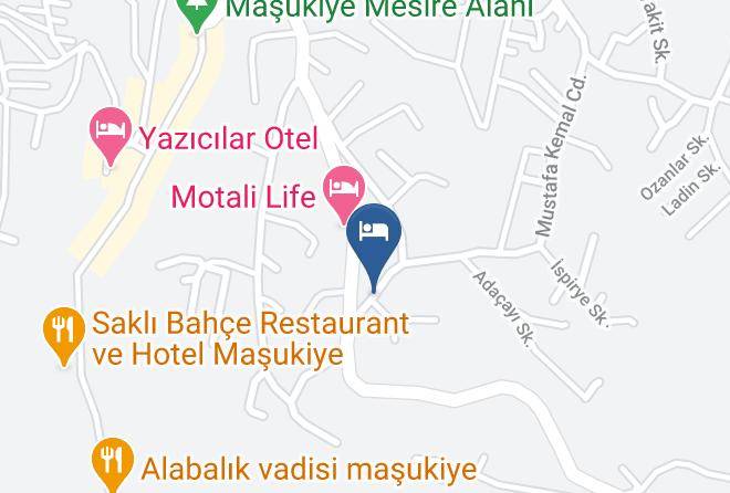 Kartepe - Turan Kosk Pansiyon Konaklama Maps