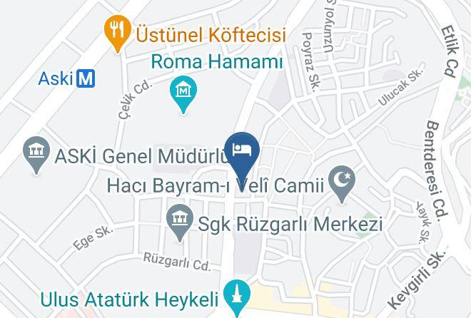 Altindag - Turan Otel Maps