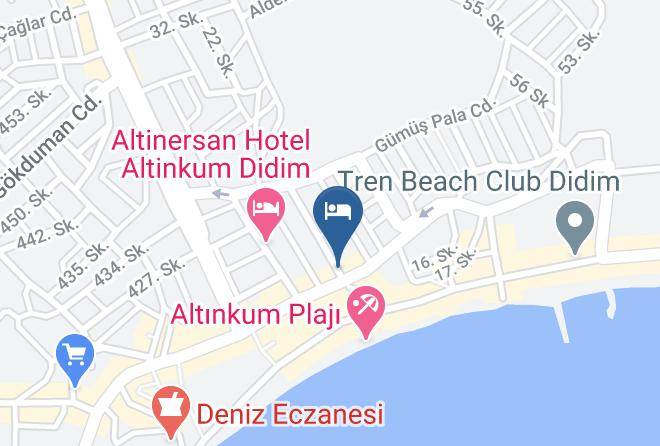 Didim - Turan Otel Maps