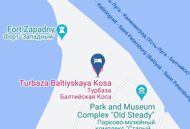 Baltiysky District - Turbaza Baltiyskaya Kosa Maps