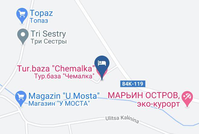 Tur Baza Chemalka Map