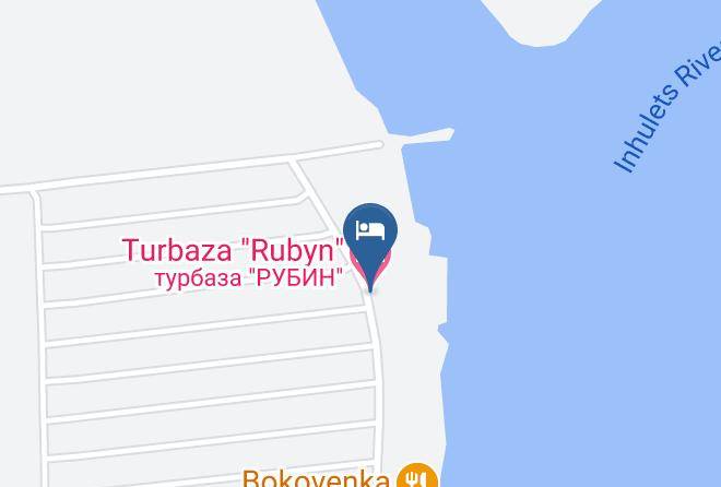 Kryvorizkyi Raion - Turbaza Rubyn Maps