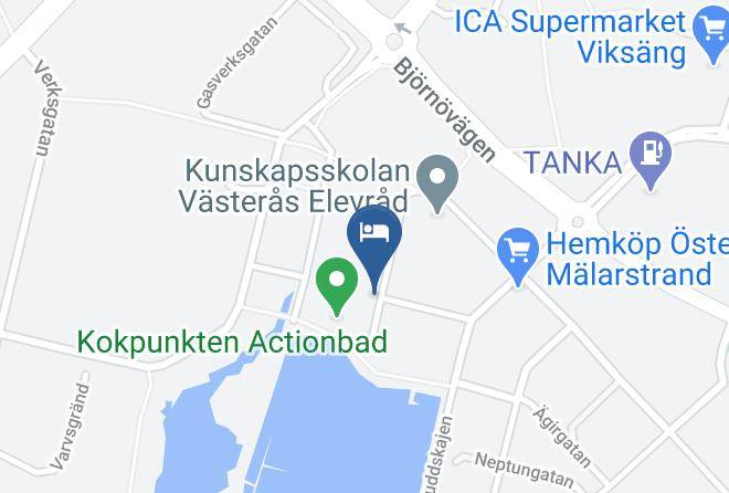Vasteras - Turbine Hotel Maps